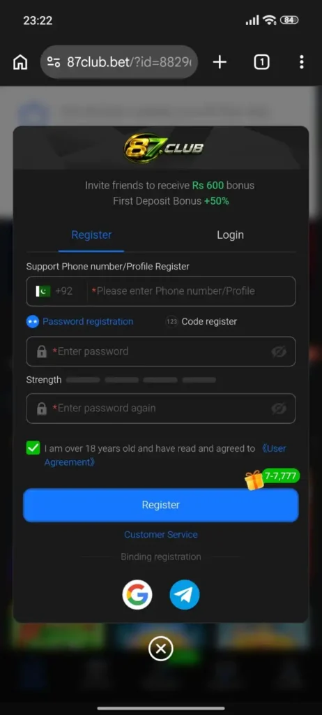 87CLUB Game
